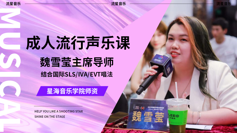 成人流星声乐体验课（主 席老师）